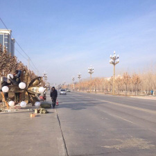庫爾勒景觀燈安裝